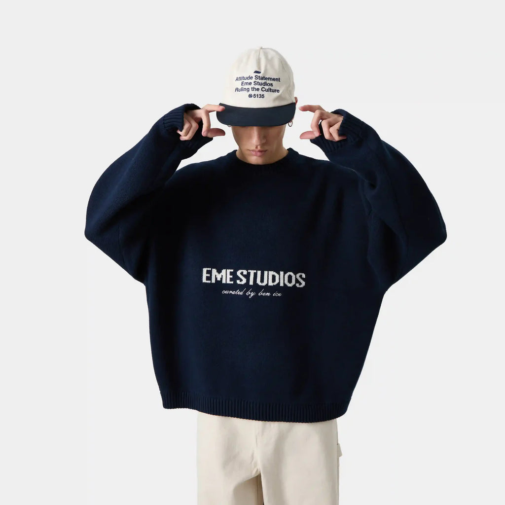 Suéter Eme Studios Master Navy