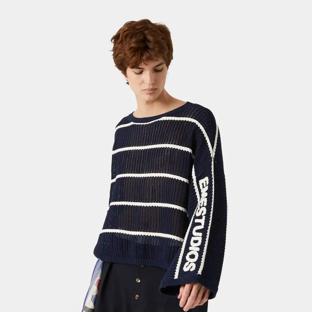 Suéter Eme Studios Alic Navy