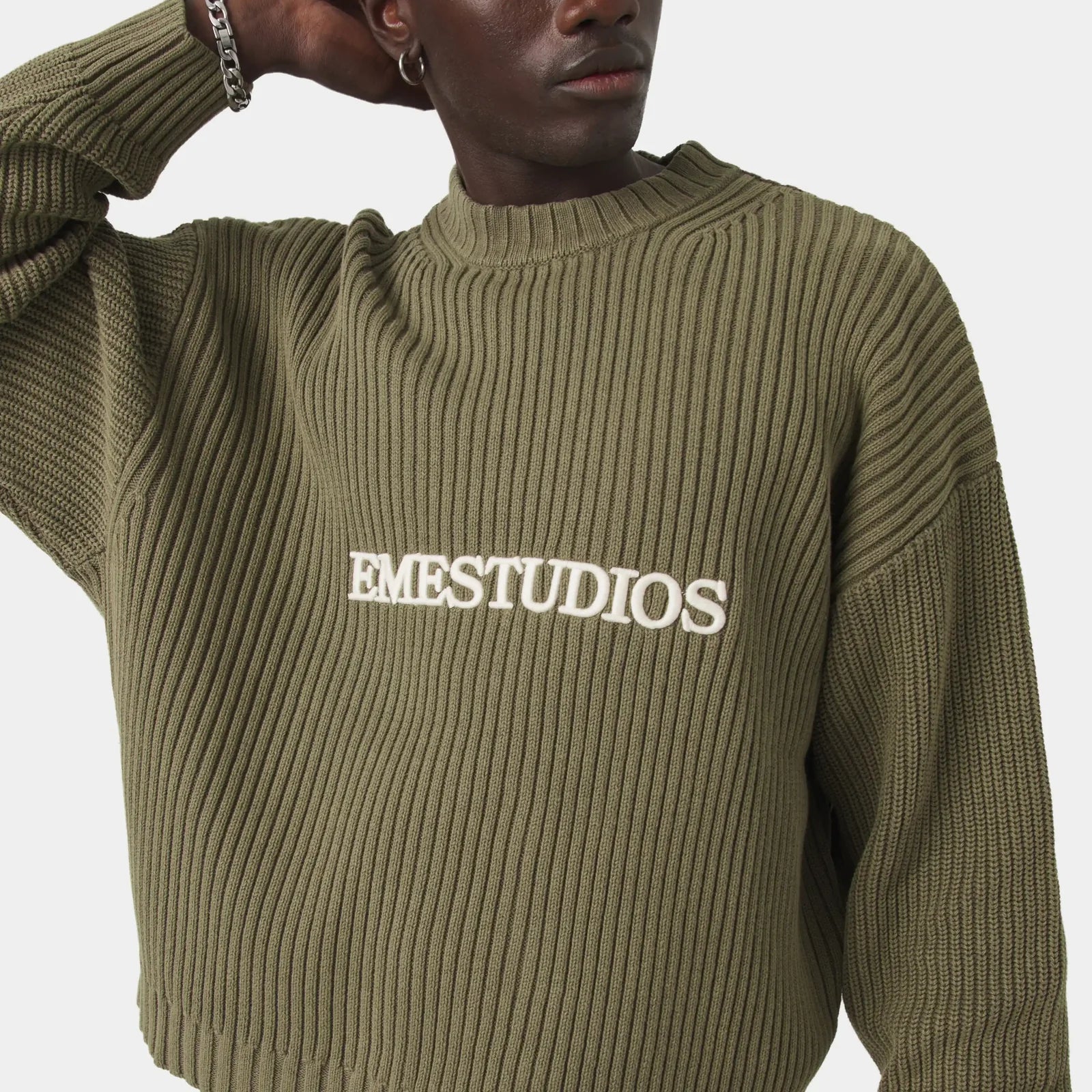 Suéter EmeStudios Yoss Olive knit