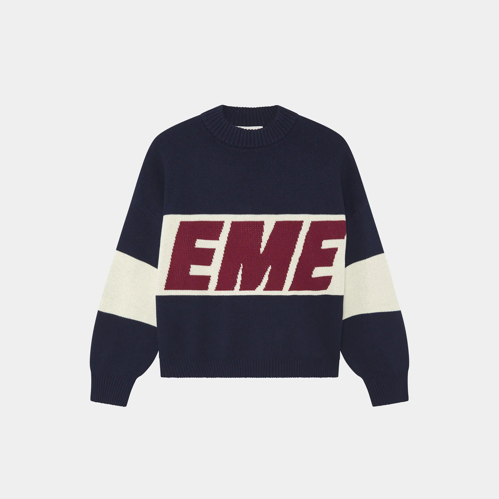Suéter Eme Studios Thrill Navy