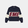 Suéter Eme Studios Thrill Navy