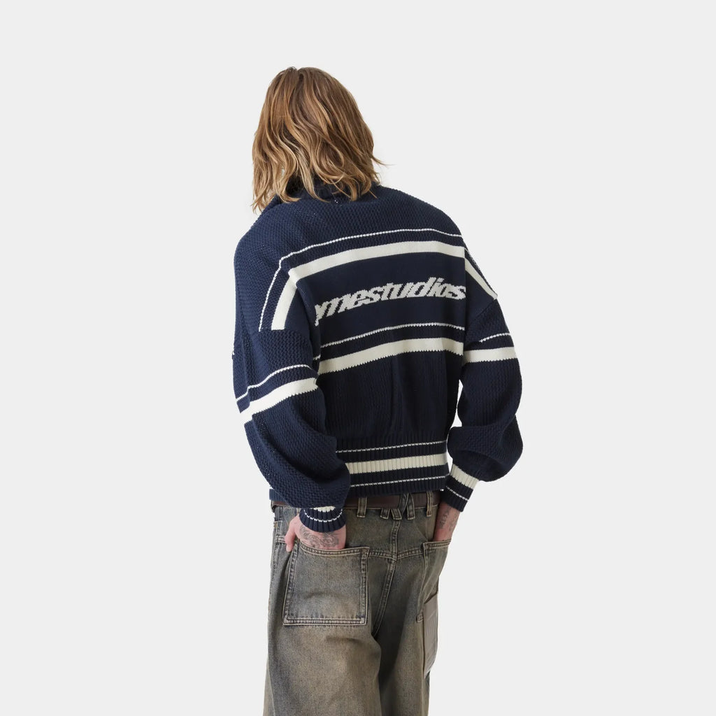 Zip tejido Eme Studios Unit Navy