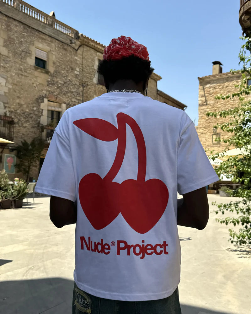 Nude Project Cherry Logo blanca