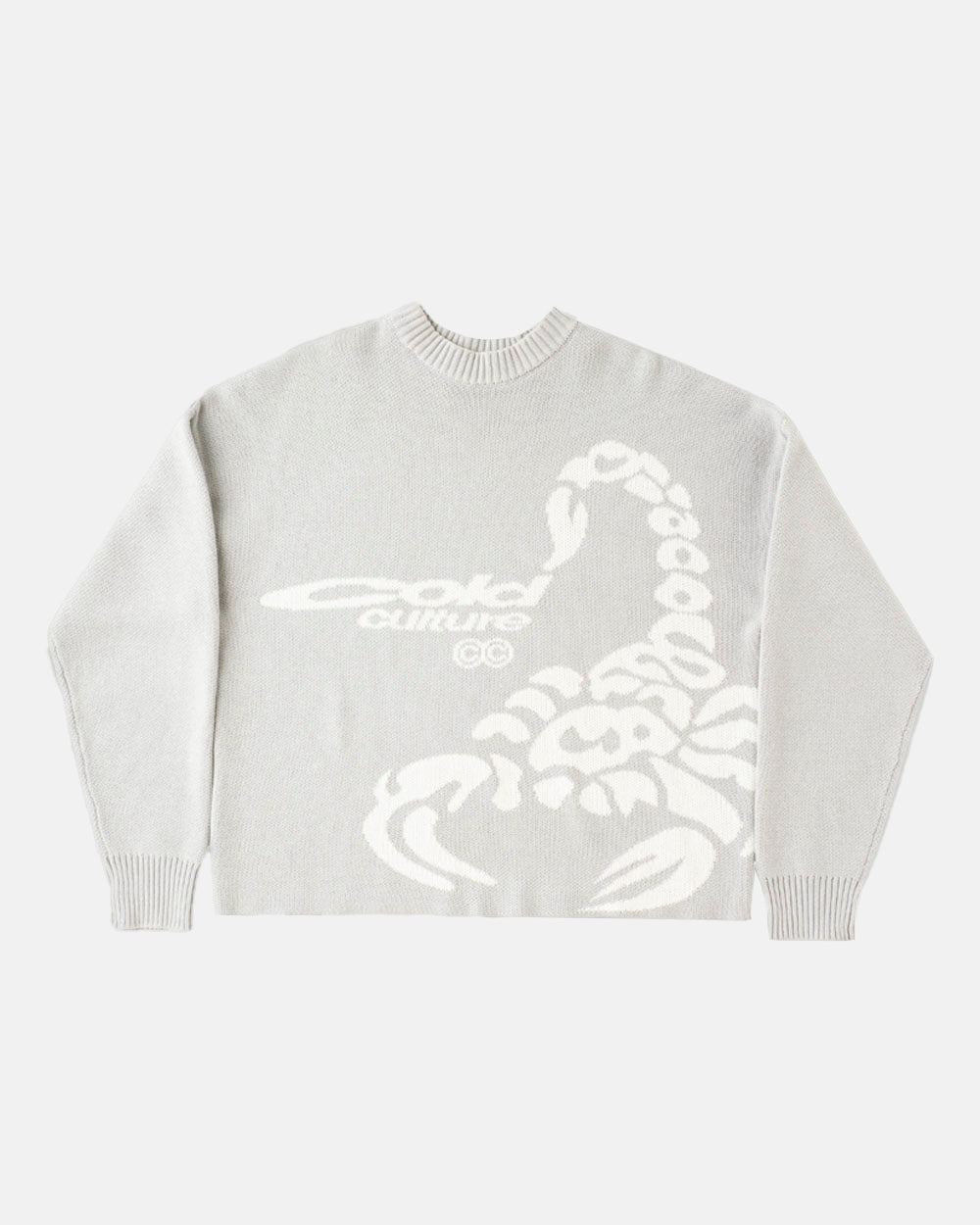 Suéter ColdCulture Poison Cool Grey