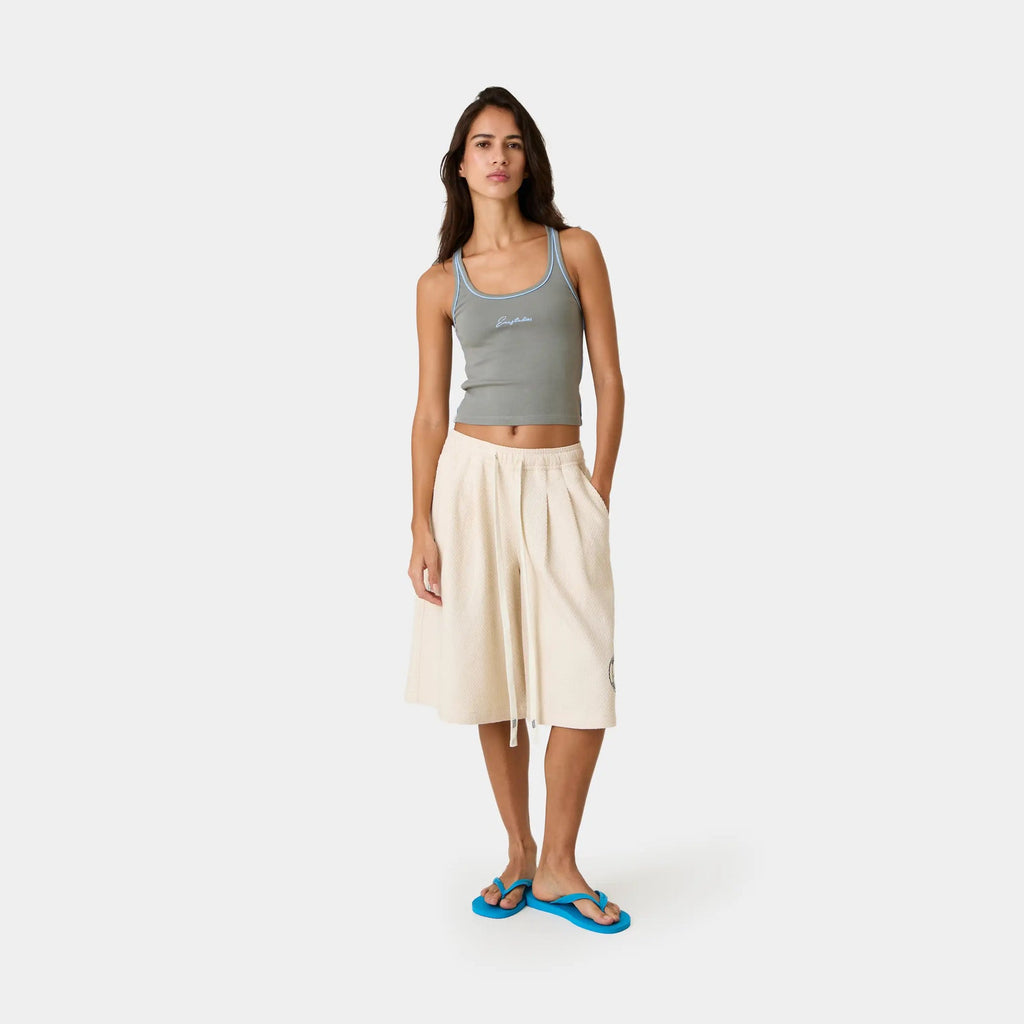 Musculosa femenina Eme Studios Graf Heather Grey