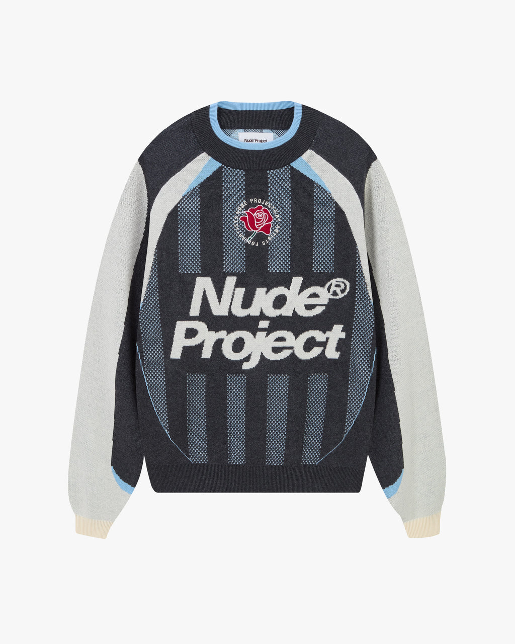 Suéter Nude Project Grass Football Grey