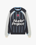 Suéter Nude Project Grass Football Grey