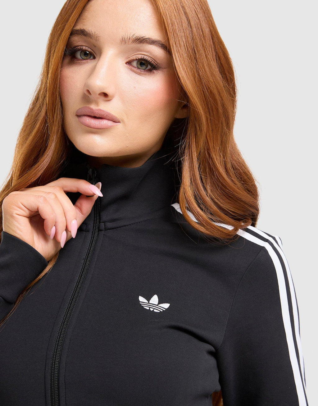 Campera Adidas slim 3-stripes