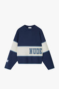 Suéter Nude Project Big-Striped Navy