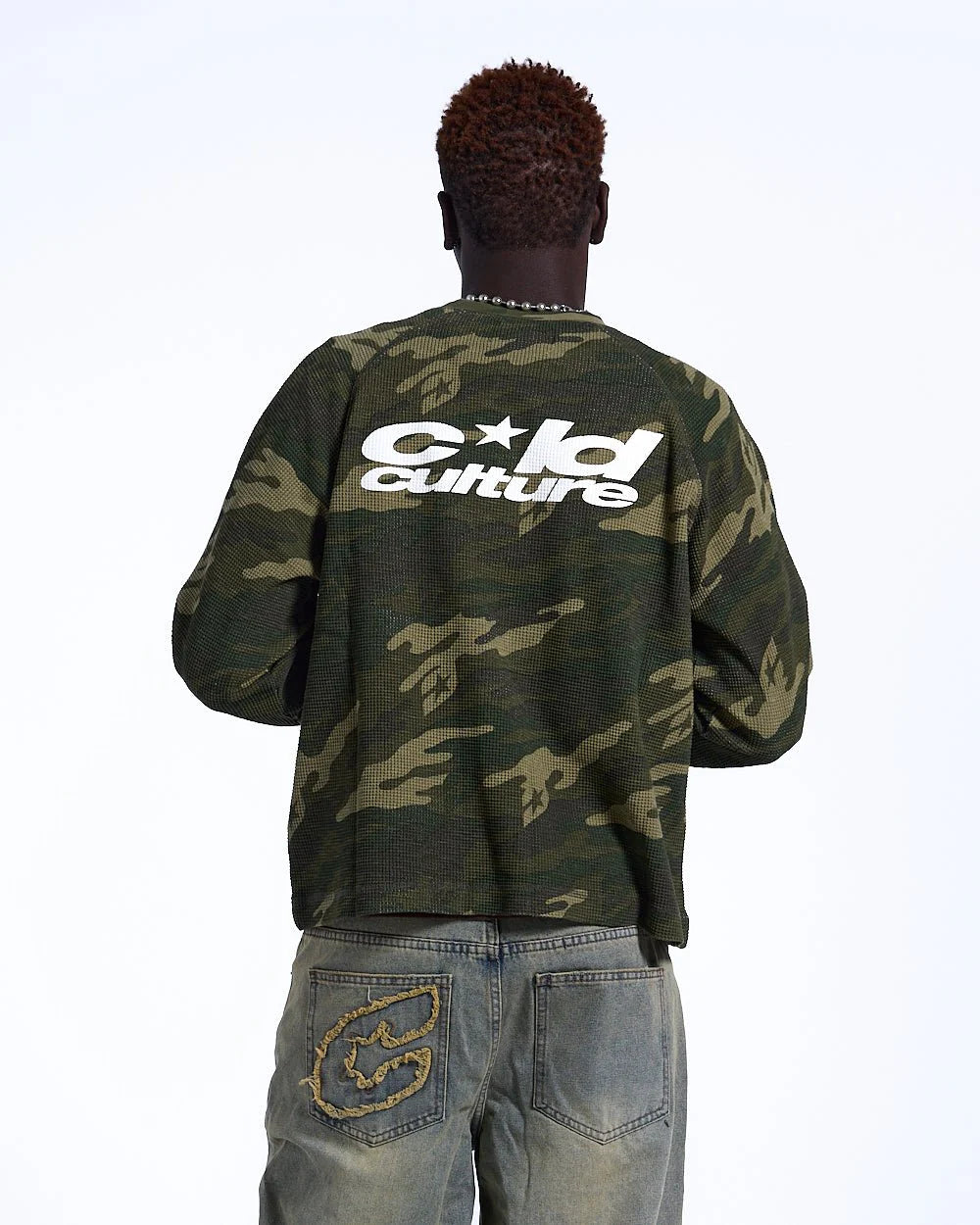 Manga larga térmica Cold Culture “Green Camo”