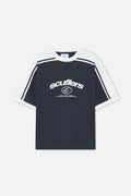 Effortless Dark — Panel T-Shirt (Scuffers)