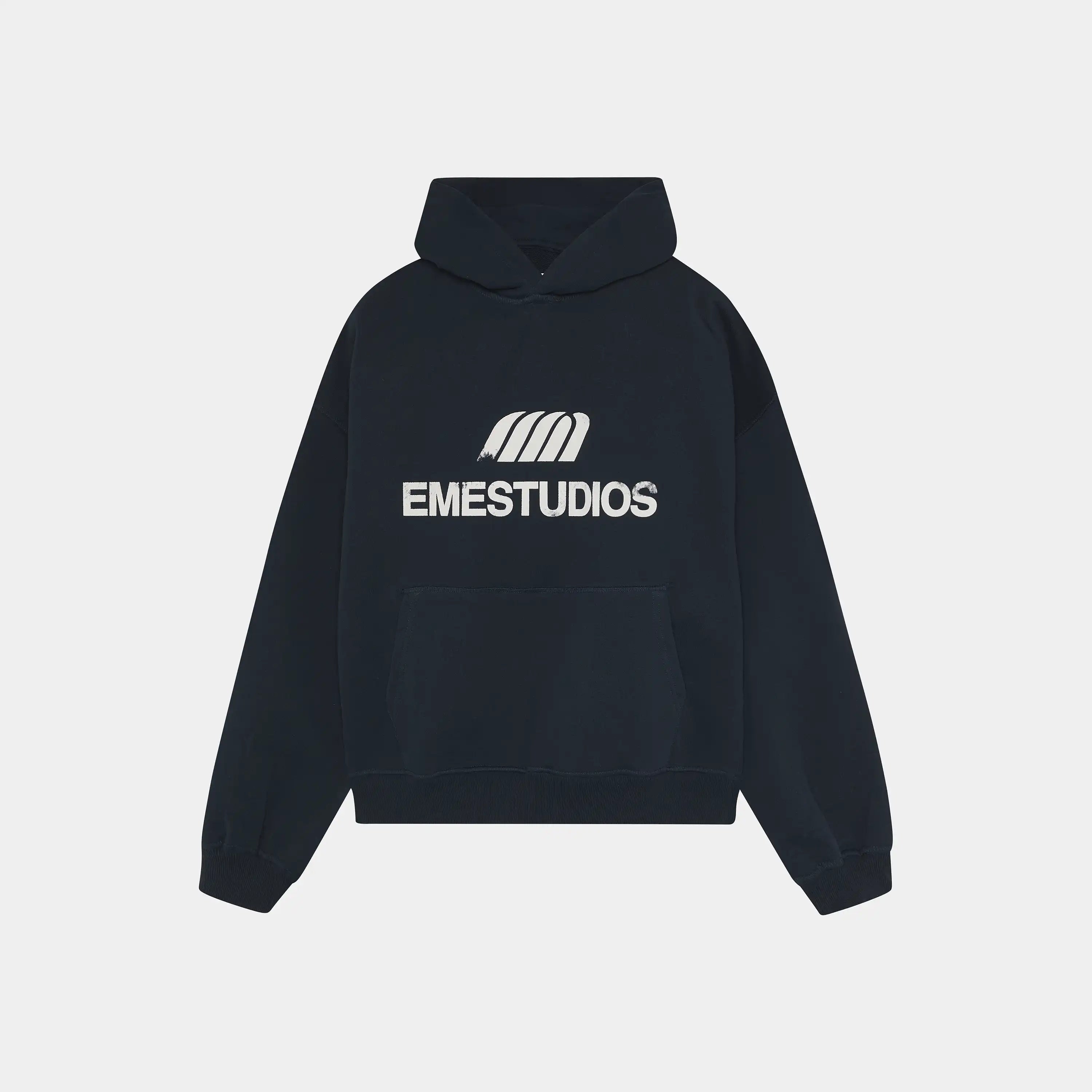 Brook Navy — Oversized Hoodie (EME Estudios)