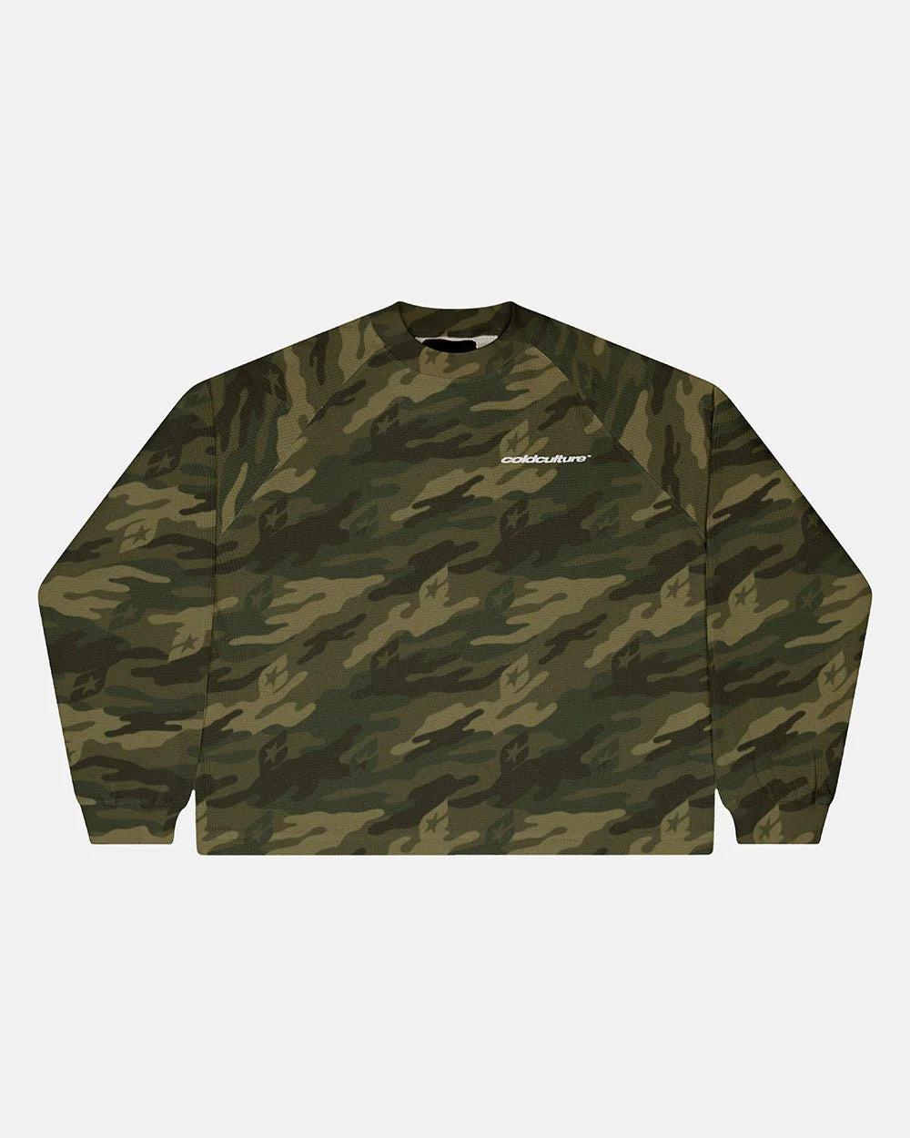 Manga larga térmica Cold Culture “Green Camo”