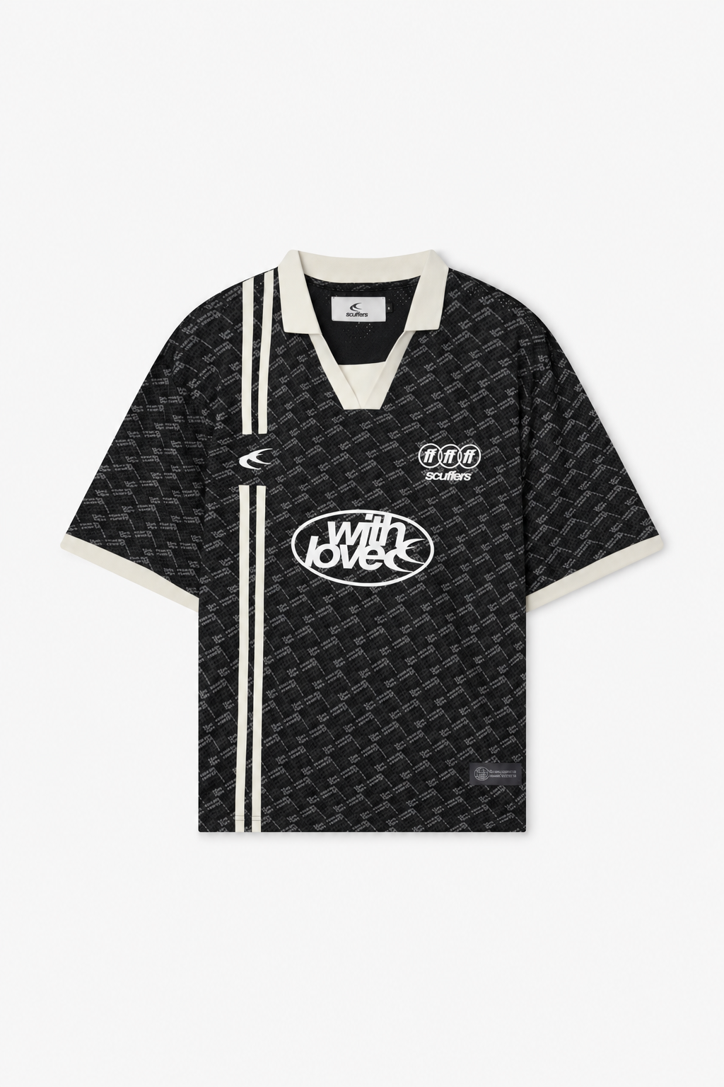 Polo Scuffers monogram Black