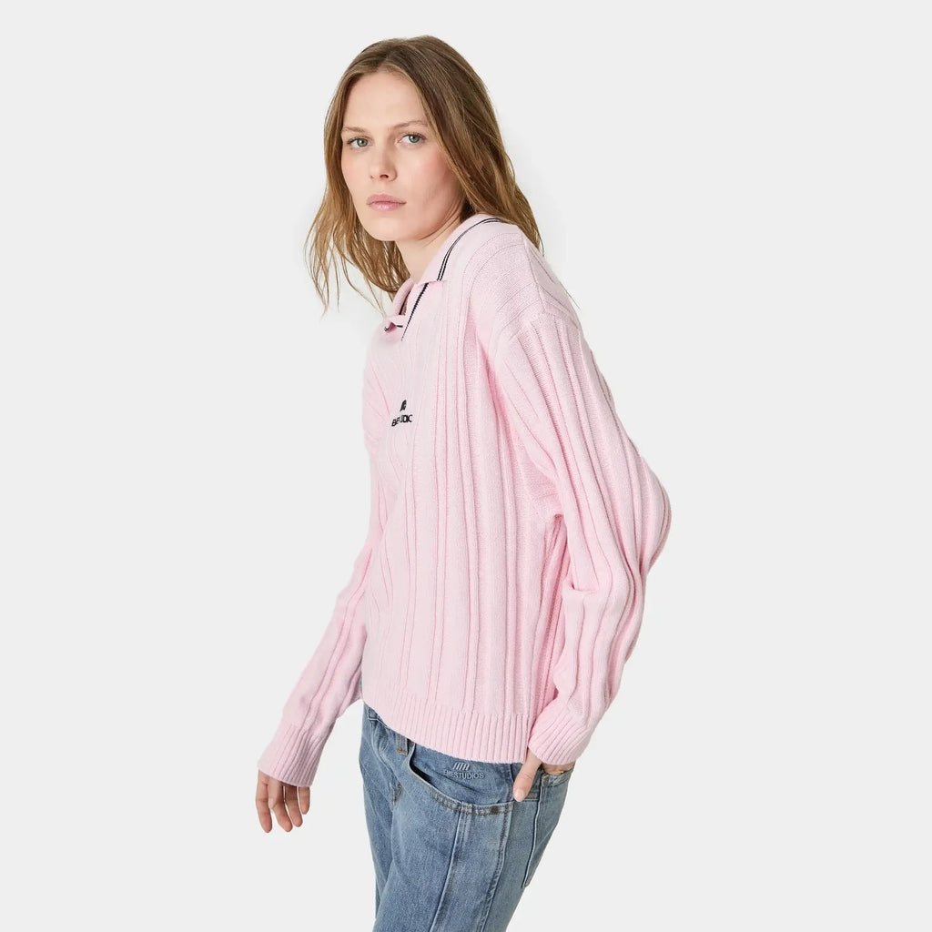 Polo tejida Eme Studios Pivot Candy