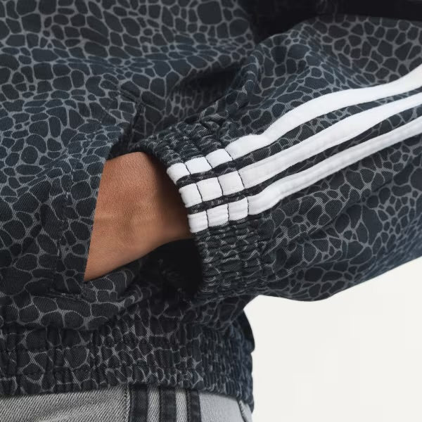 Campera Adidas Originals Oversized Firebird Animal Print