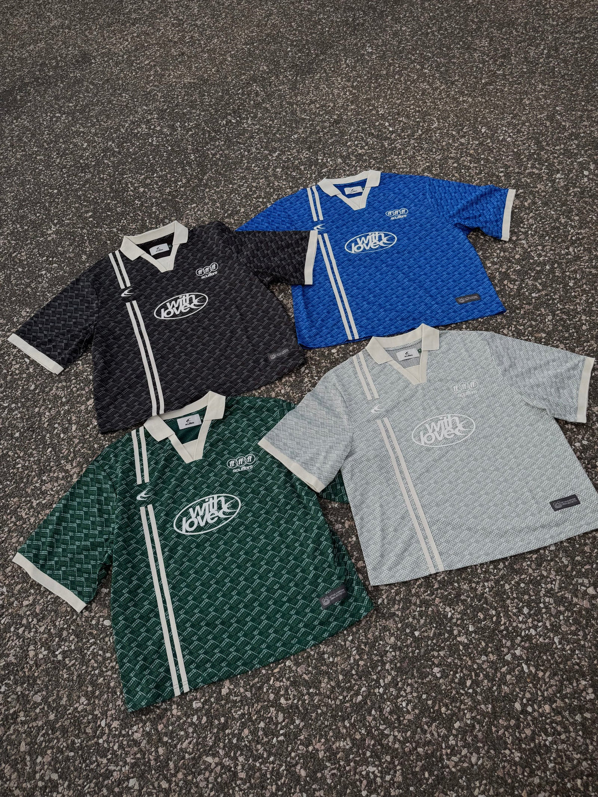 Polo Scuffers monogram Grey