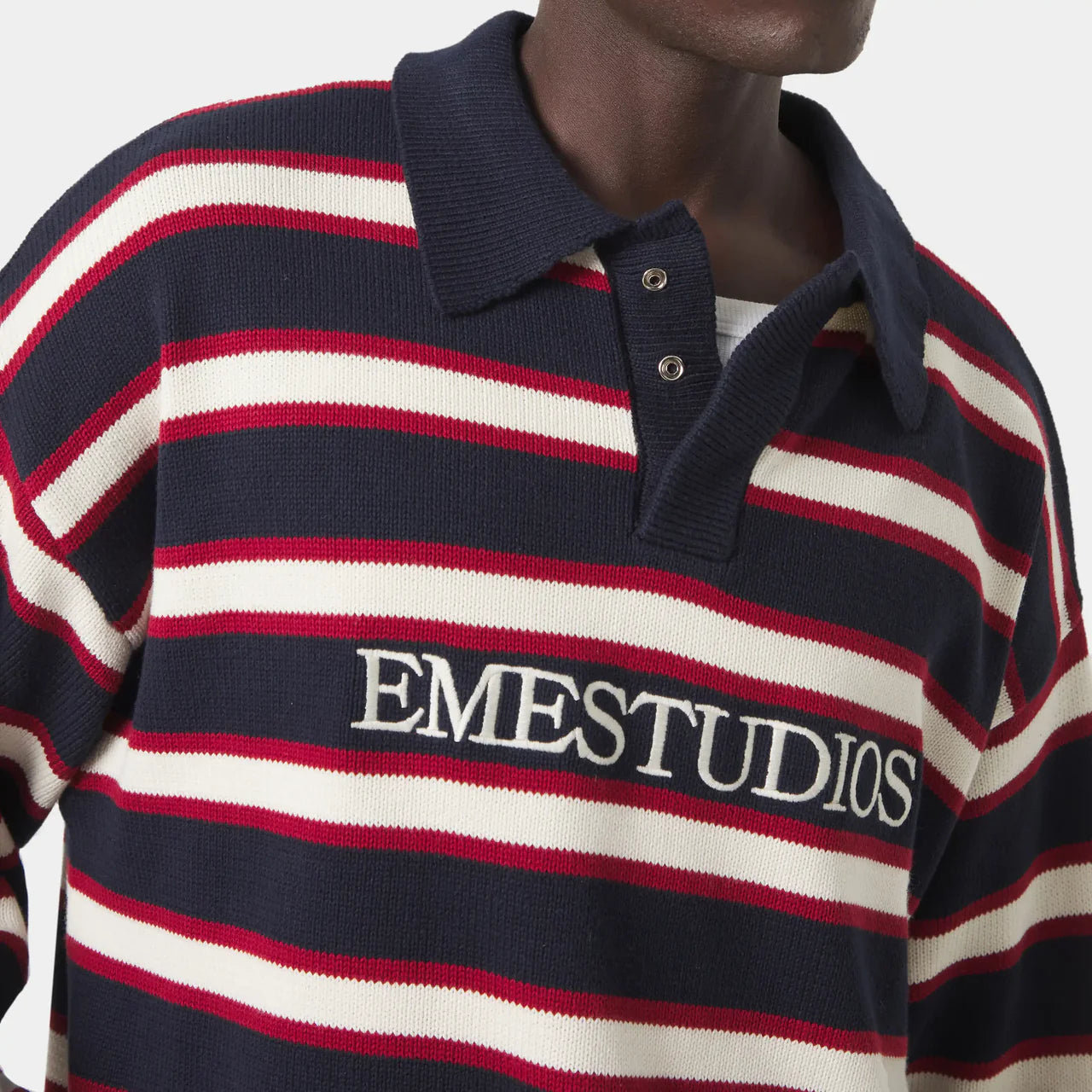 Sweet Navy Knit Polo