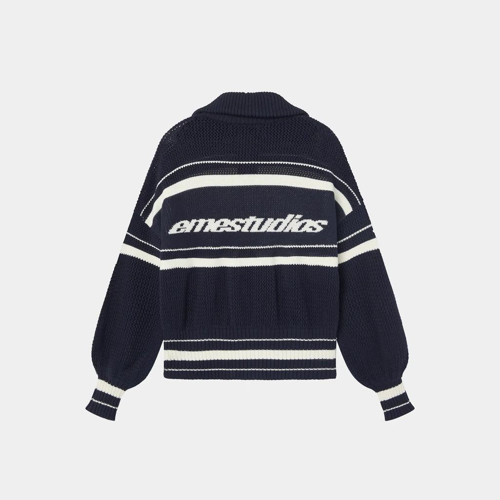 Zip tejido Eme Studios Unit Navy