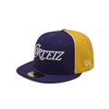 Gorra Corteiz x New Era 59 Fifty Purple/Gold
