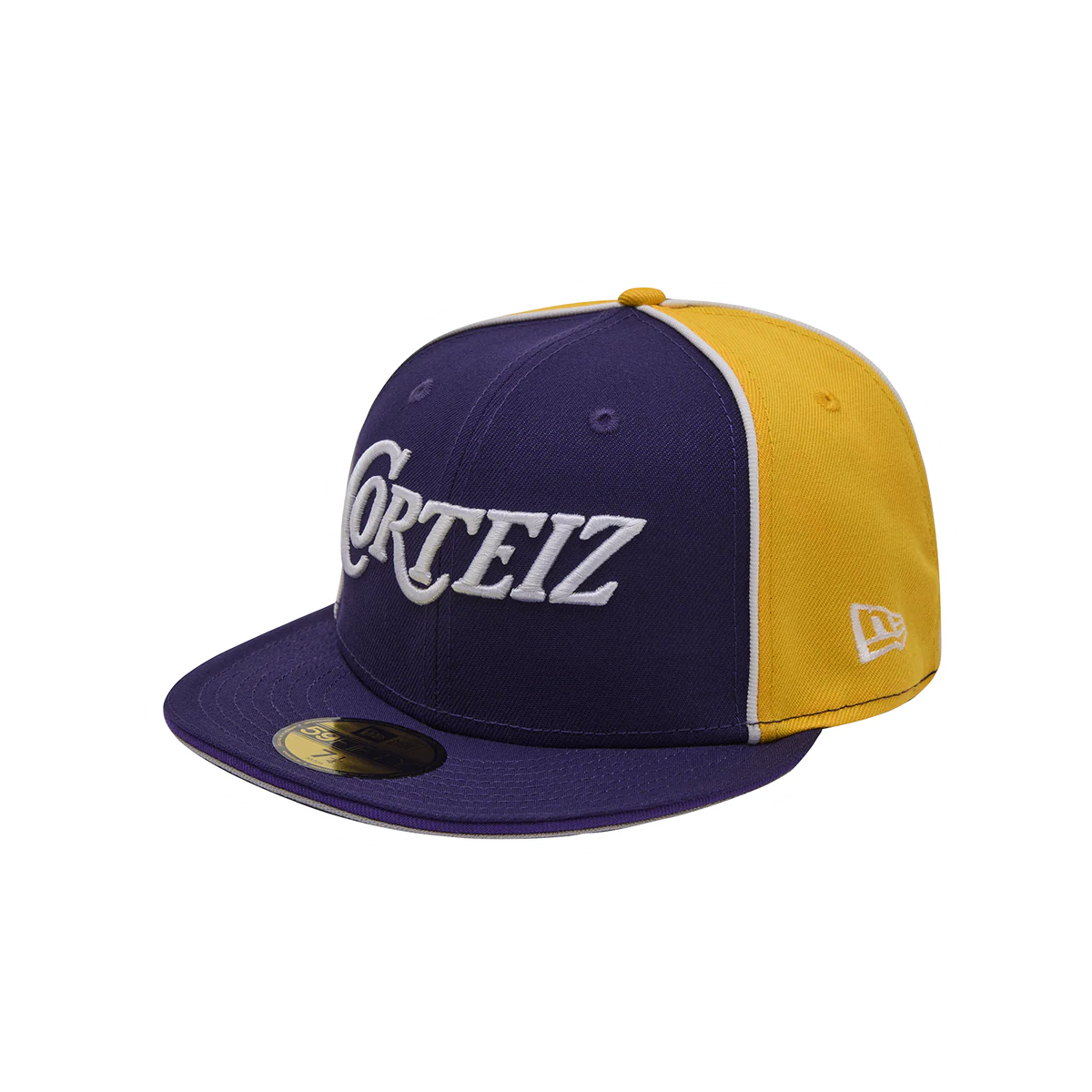 Gorra Corteiz x New Era 59 Fifty Purple/Gold