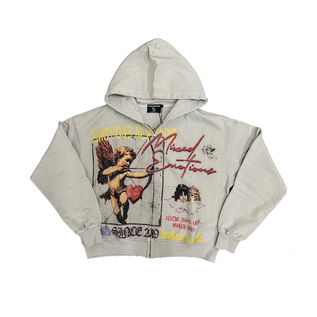 Campera Mixed Emotion “Broken Halo”