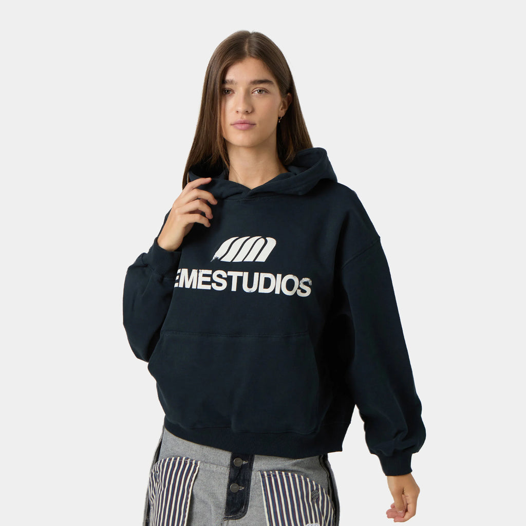 Brook Navy — Oversized Hoodie (EME Estudios)