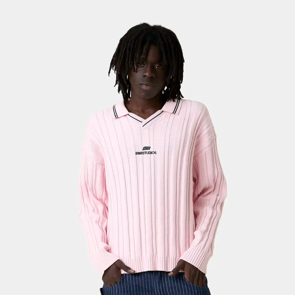 Polo tejida Eme Studios Pivot Candy