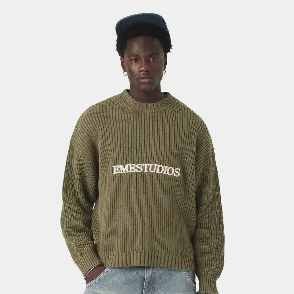 Suéter EmeStudios Yoss Olive knit