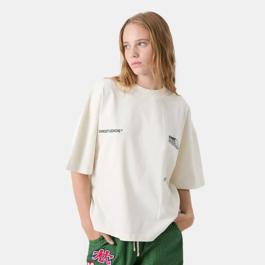Remera Oversized Eme Studios “DNA Off Sand”