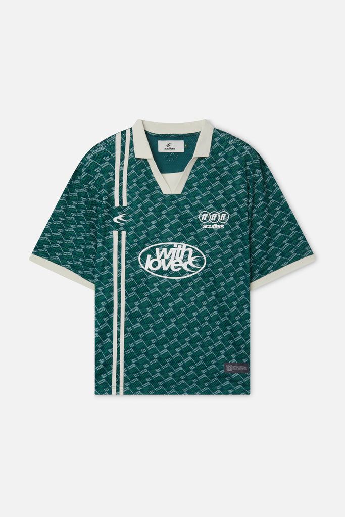 Polo Scuffers monogram Green