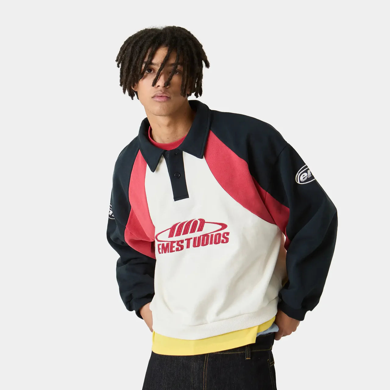 Polo Eme Studios Tipton Navy