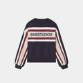 Buzo medio cierre Eme Studios Vanguard Navy