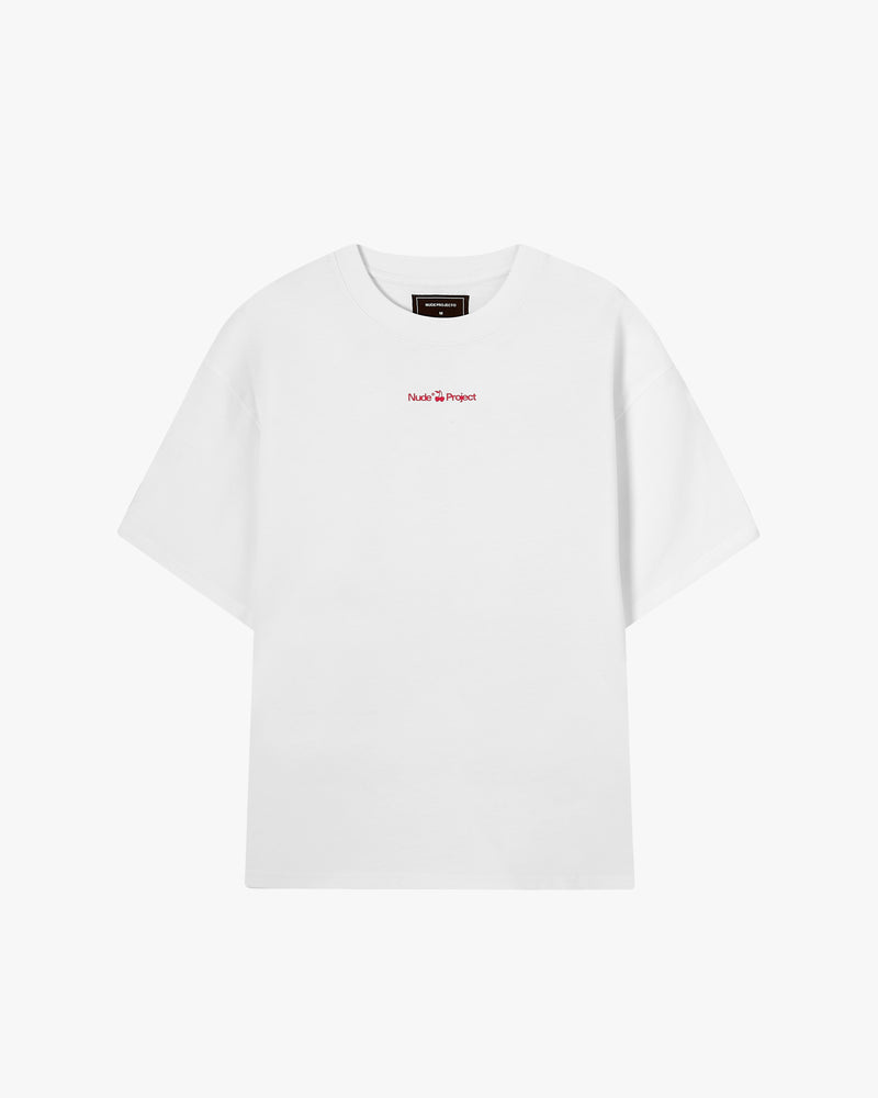 Nude Project Cherry Logo blanca