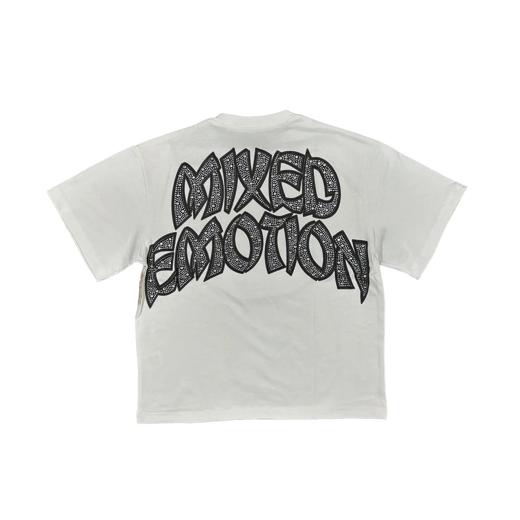 Remera Mixed Emotion White “Arch Angel”