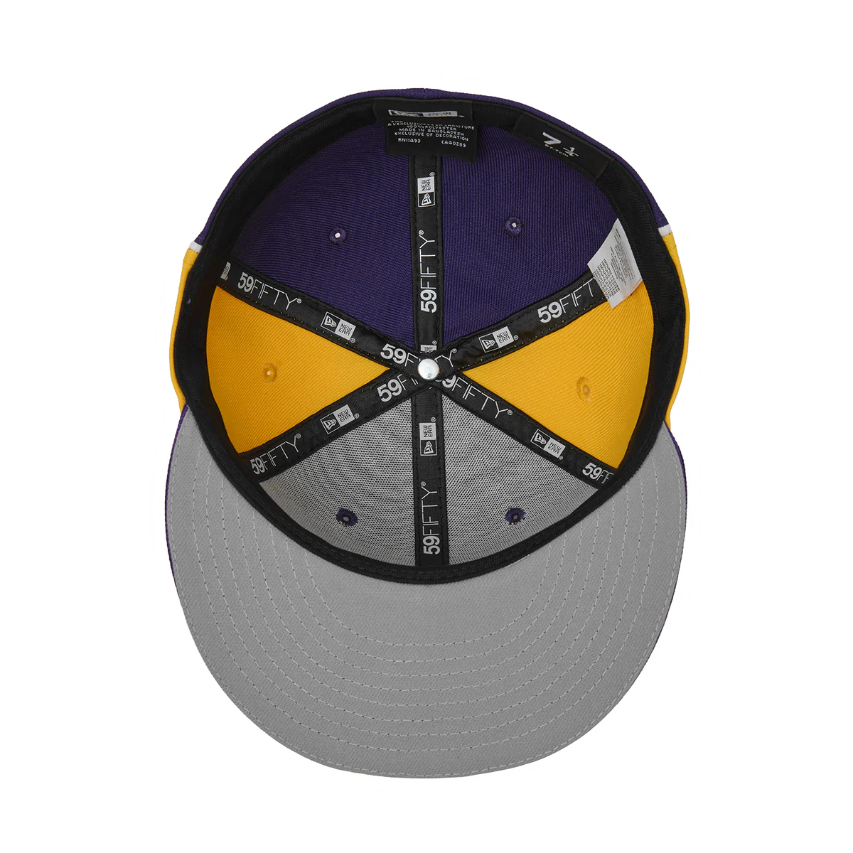 Gorra Corteiz x New Era 59 Fifty Purple/Gold