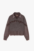 Suéter medio cierre Nude Project Beast Quarter Brown