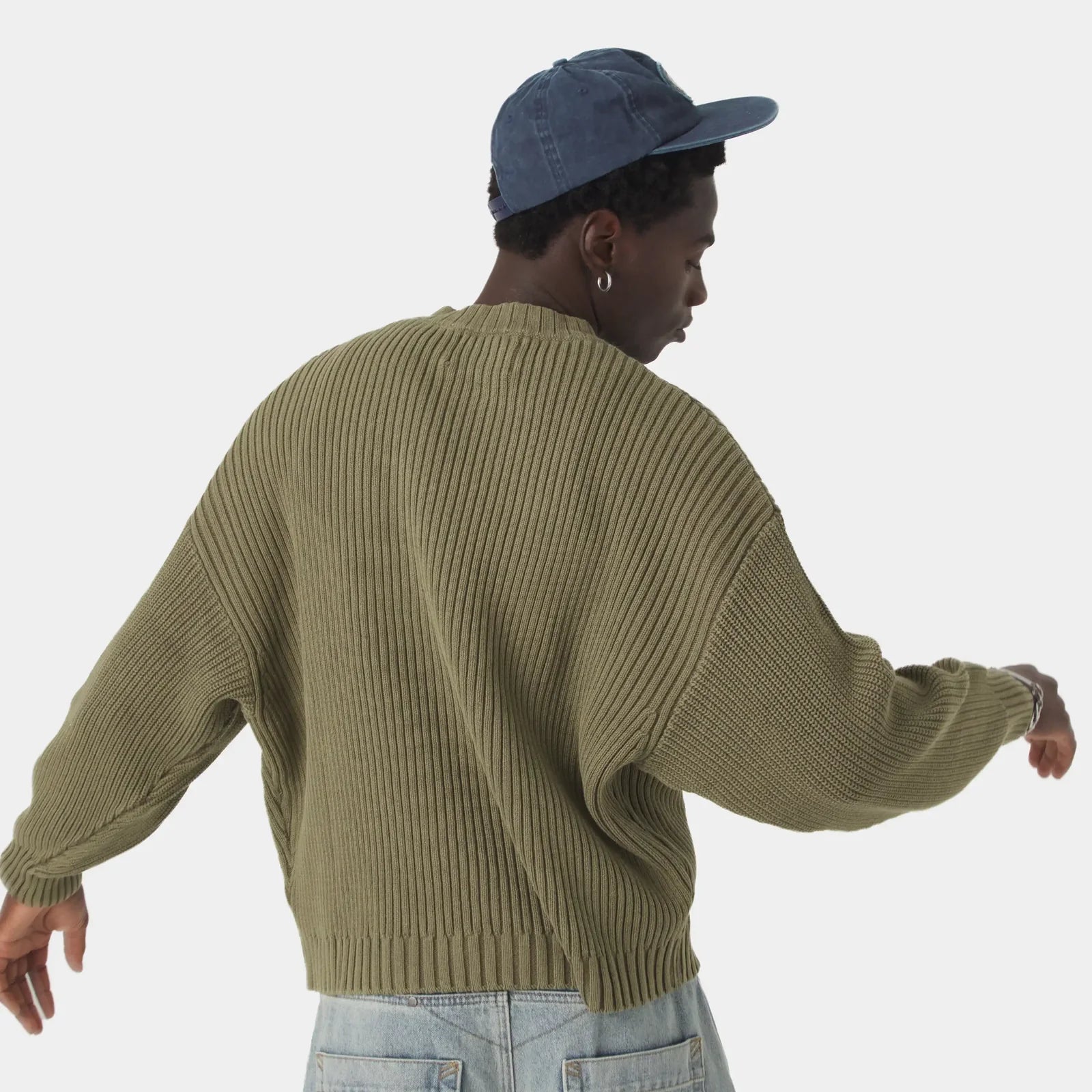 Suéter EmeStudios Yoss Olive knit