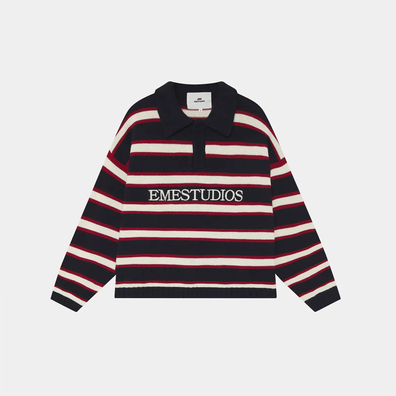 Sweet Navy Knit Polo