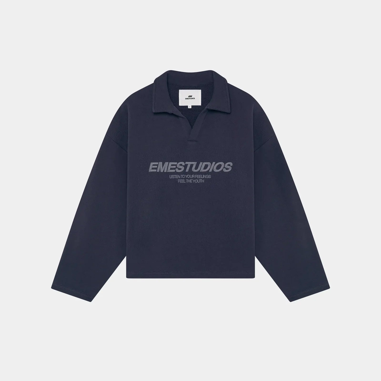 Polo Crewneck EmeStudios Playtime Ombre Blue