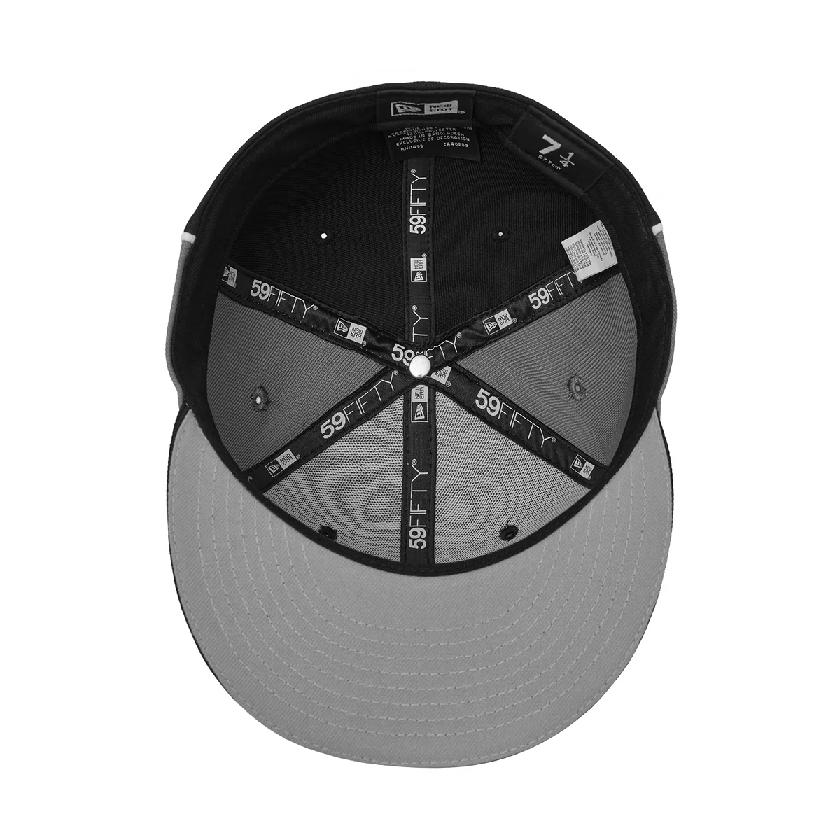 Gorra Corteiz x New Era 59 Fifty Black/Grey