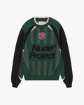 Suéter Nude Project Grass Football Green