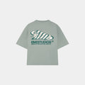 Houndstooth Trellis — Oversized Tee