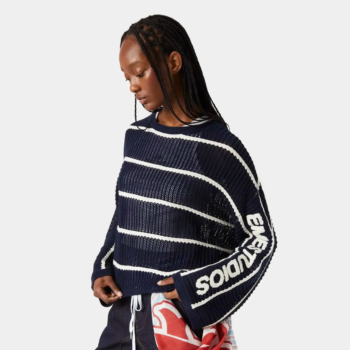 Suéter Eme Studios Alic Navy