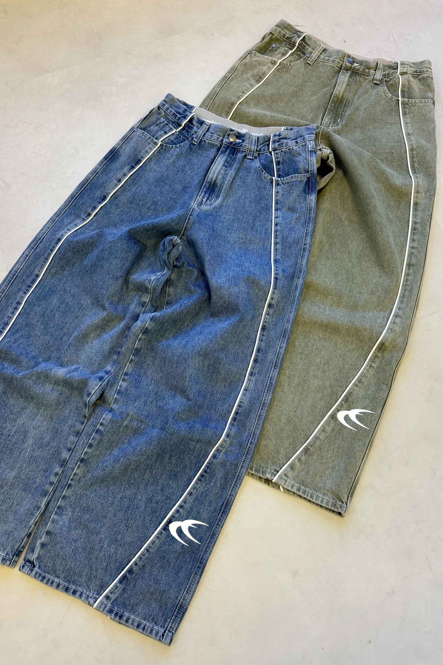 Jean Scuffers Mowa Blue