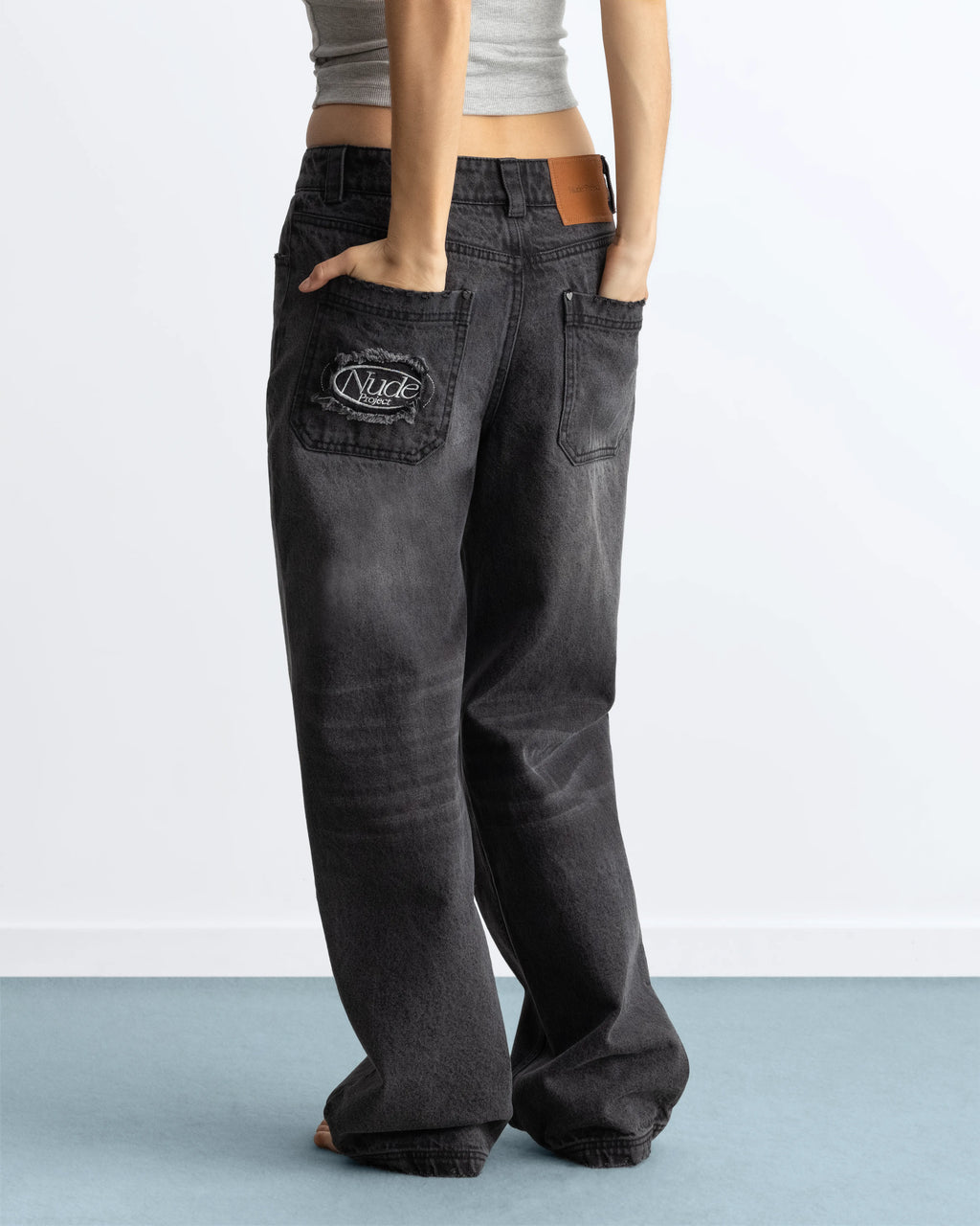 Jean Straight Nude Project Black
