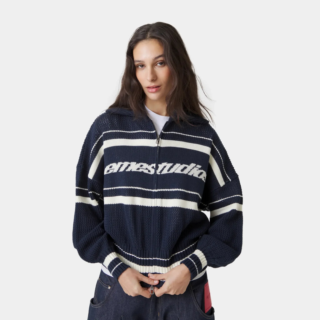 Zip tejido Eme Studios Unit Navy