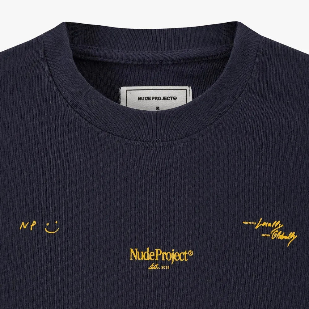 Remera Nude Project Global Soon Navy