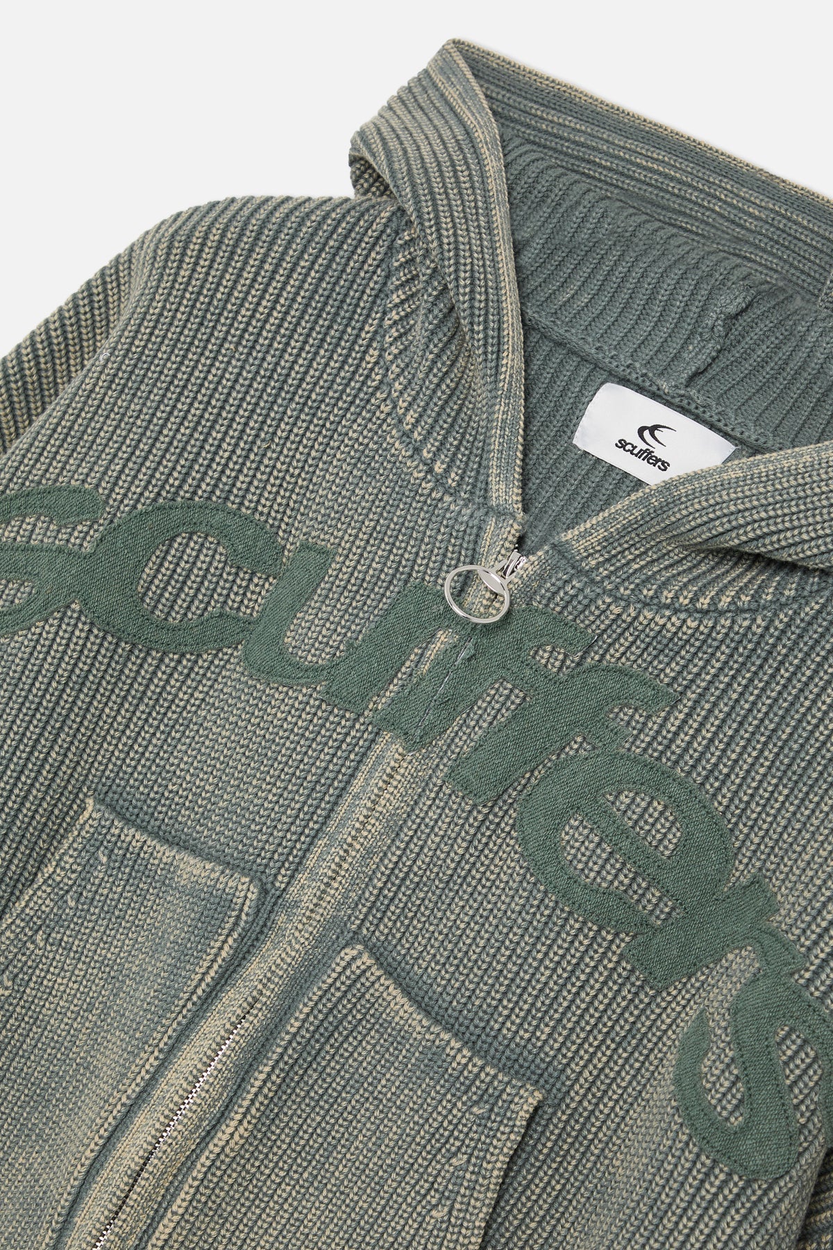 Campera Scuffers Buzz Dusty Green Knit