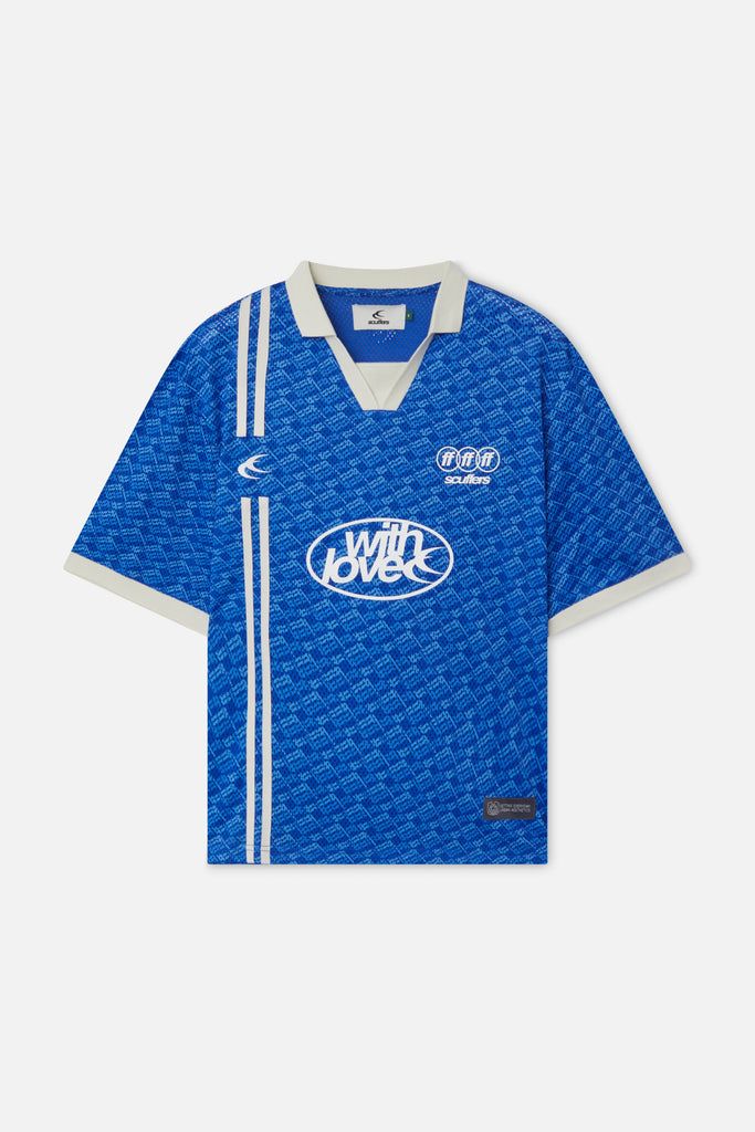 Polo Scuffers monogram Blue